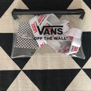Vans Off The Wall Pouch with Goodies